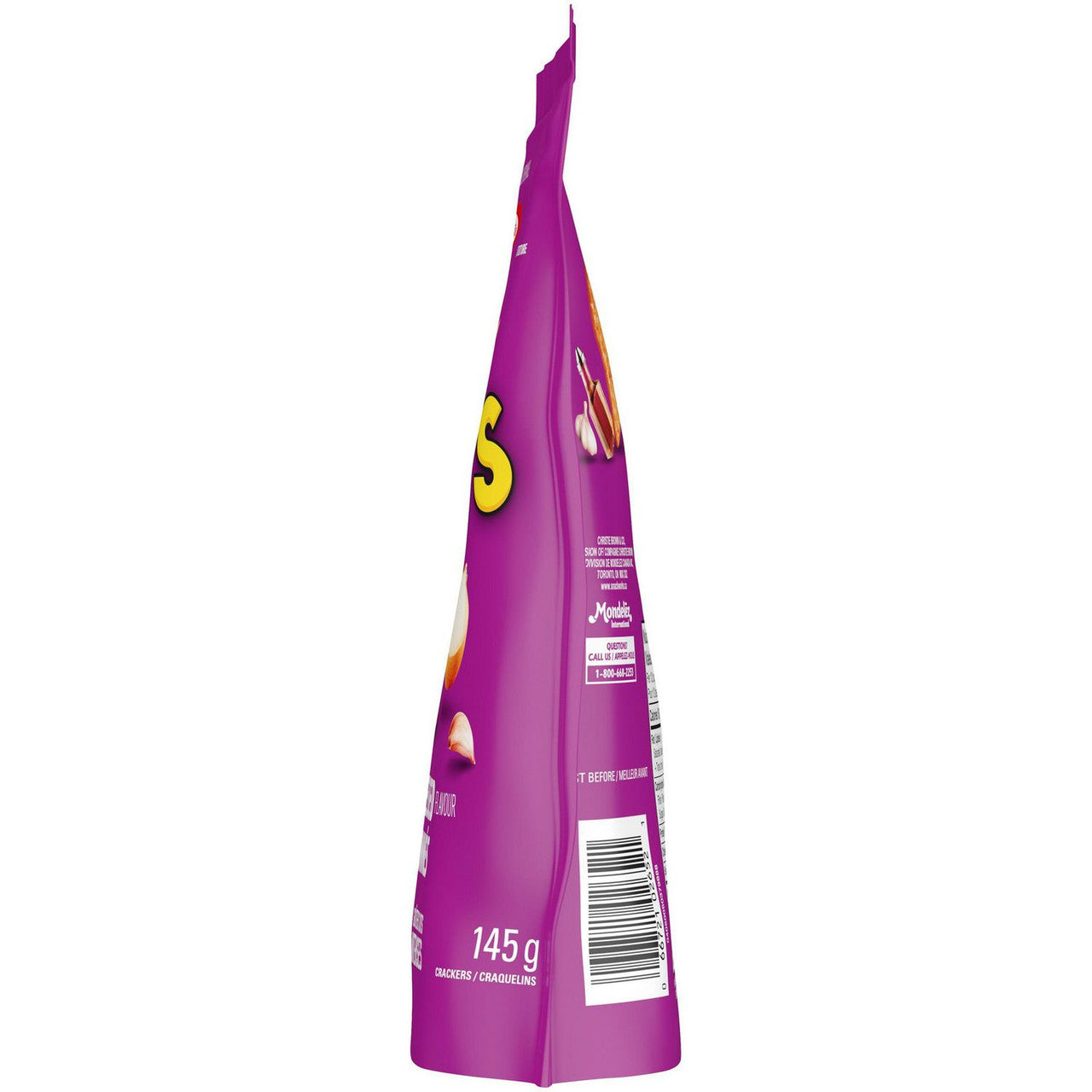 Christie Crispers, All Dressed Crackers, 145g/5.1 Ounce, Bag, {Imported from Canada}